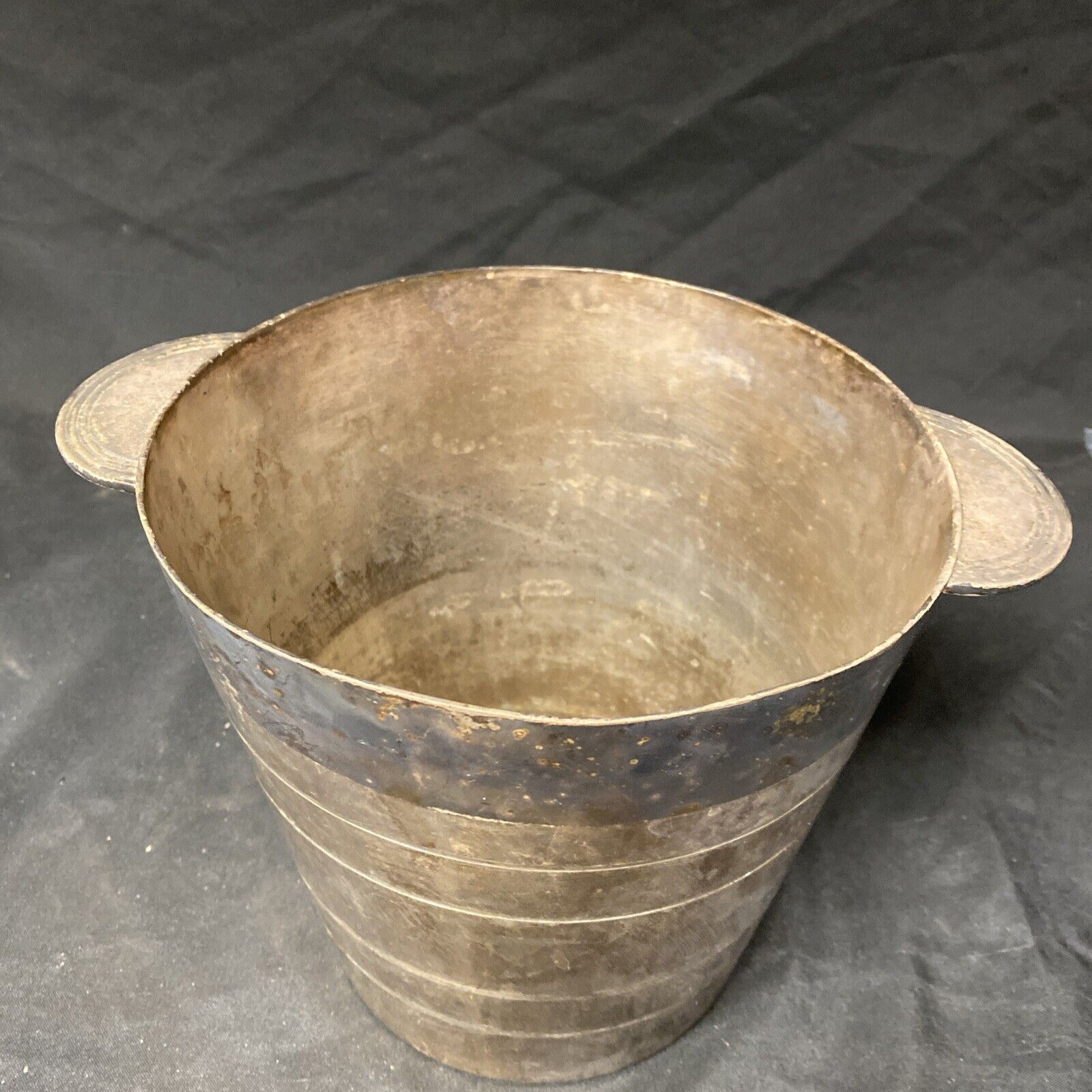 Antique BSL Birmingham Silverplate W34083 Ice Bucket Heavy - (5468)