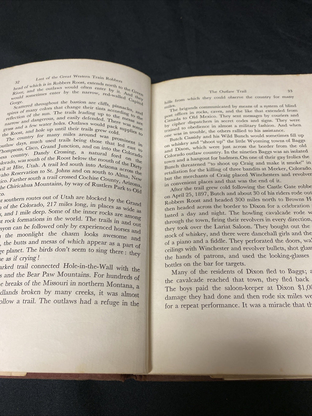 Book - Last of the Great Western Train Robbers - Brown Waller - 1968 - (1505)