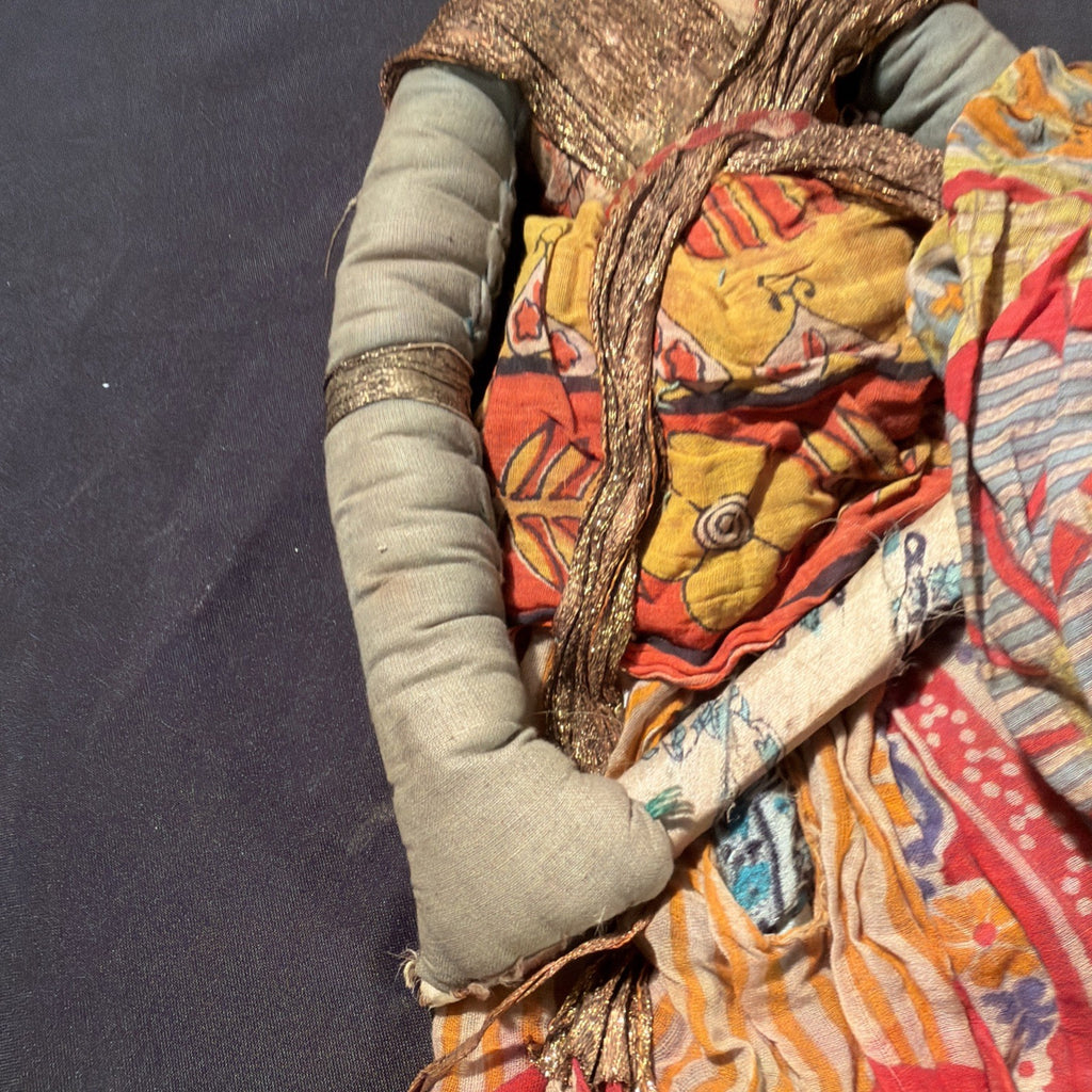Marionette Rajasthani Kathputli antique wooden puppets Set of 3 kings - (2082)