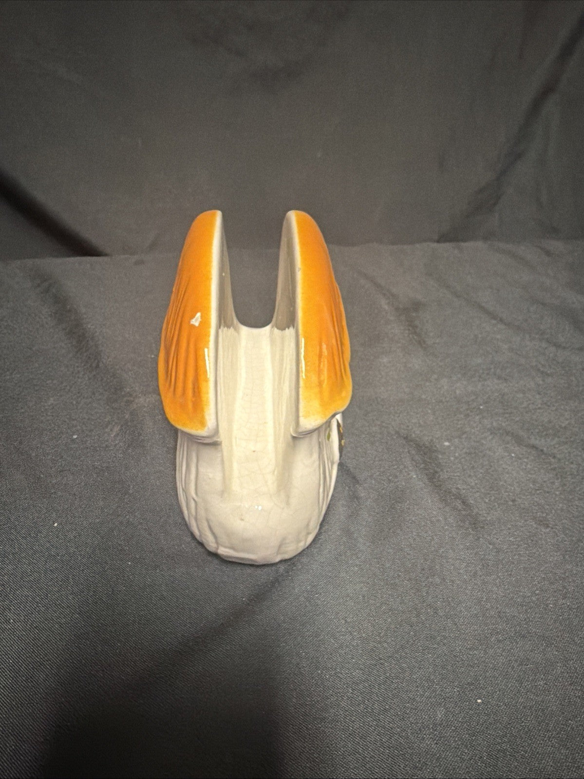 Merry Mushroom 1973 Sears Laurentian pottery Canada Napkin Holder - (1848)