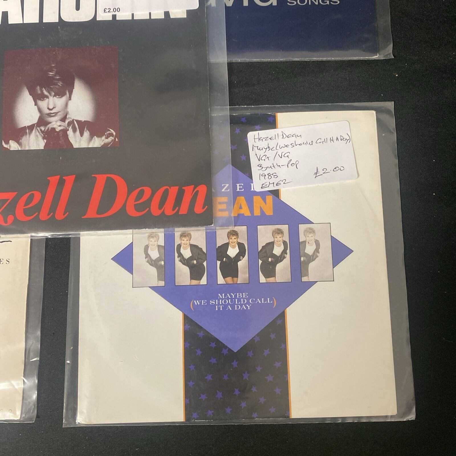 Vinyl Records 7" Singles 5 x 1980's Hazell Dean, Deacon Blue / Curiosity - (9474