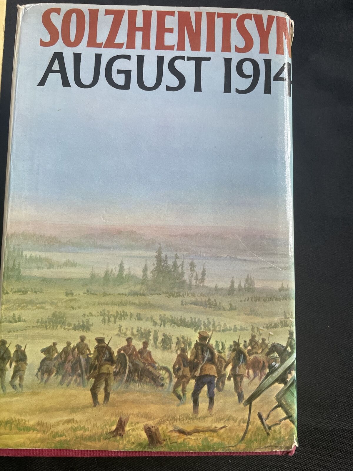 BOOK - AUGUST 1914 Alexander Solzhenitsyn 1972 1st English Edition HB+DJ - (9499