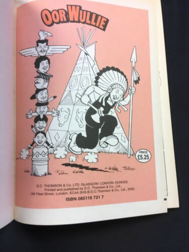 Oor Wullie - Sunday Post Annual 2000 D.C Thompson Glasgow - (7443)