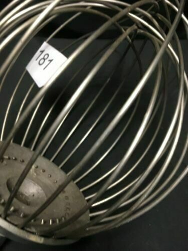 Commercial Mixing Balloon Whisk - Sammic or Hobart Med - 7" Dia , 12" H (7181)