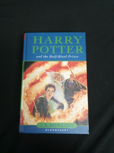 Harry Potter and the Half Blood prince 1st Edition HB with MISPRINT NO DJ (6996