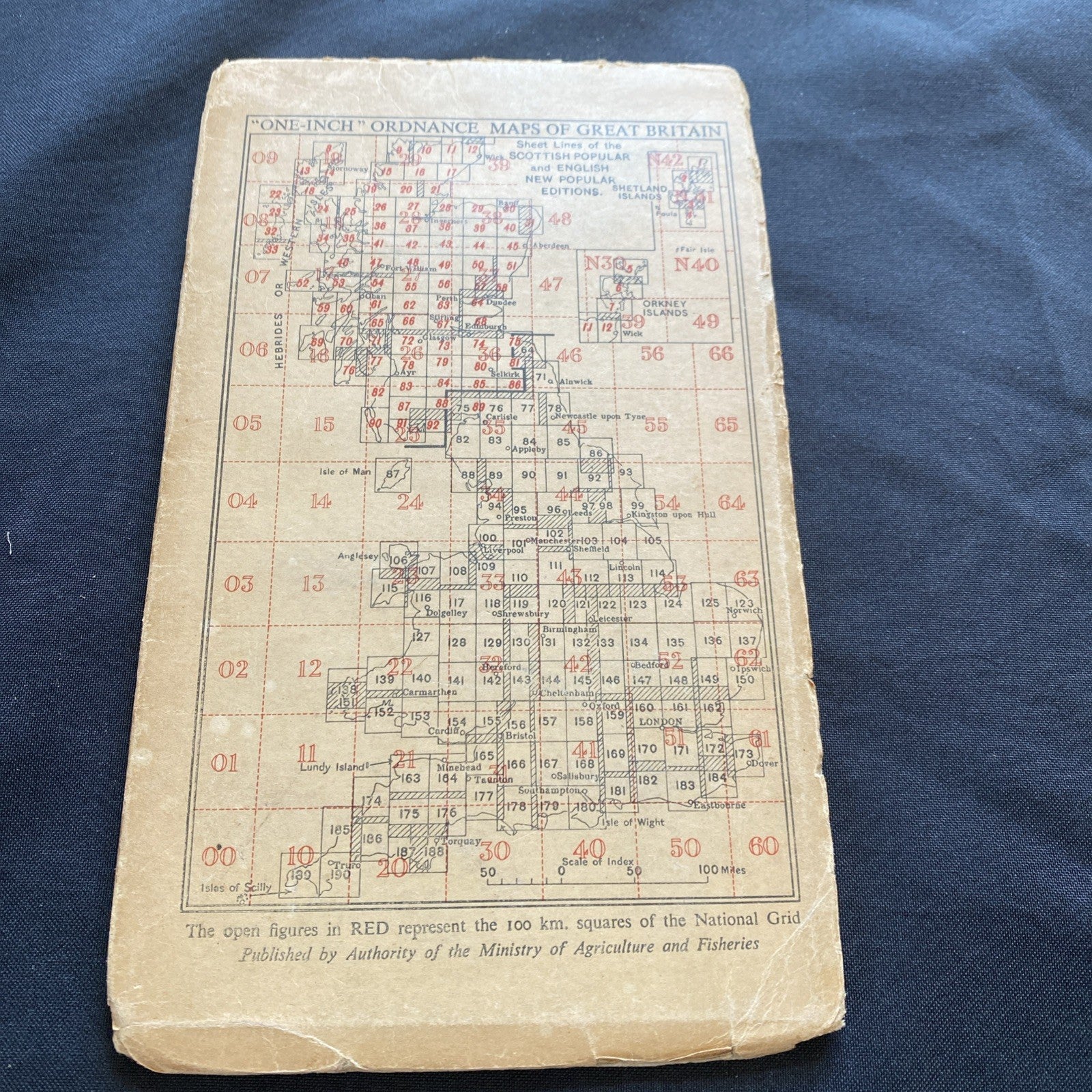 Aldershot Ordnance Survey One Inch Map Published 1946 #169 (1286)