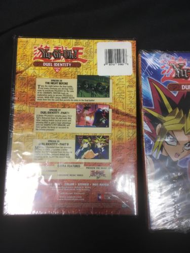 Yu-Gi-Oh! Duel Identity Volume 10 DVD x 2 Brand new old stock - (2852)