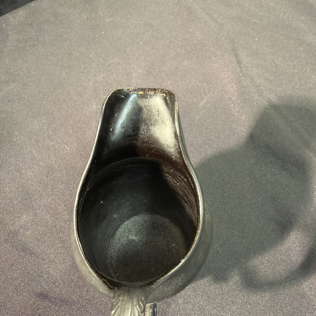 Vintage Black Basalt Jug / Creamer 12cm tall Wedgwood? - (1979)