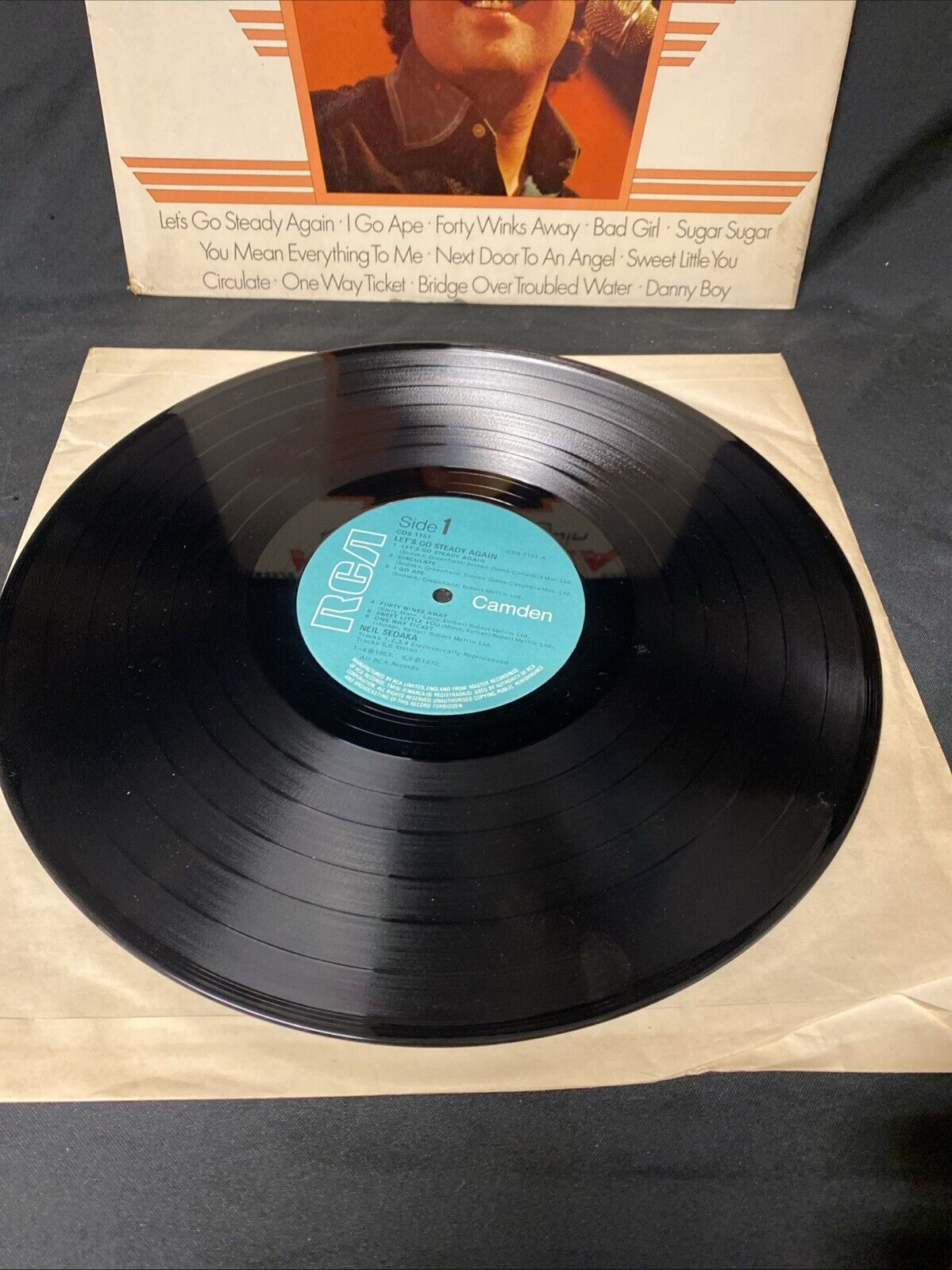 VINYL RECORD - Neil Sedaka Let's Go Steady Again - CDS1151 - (5685)