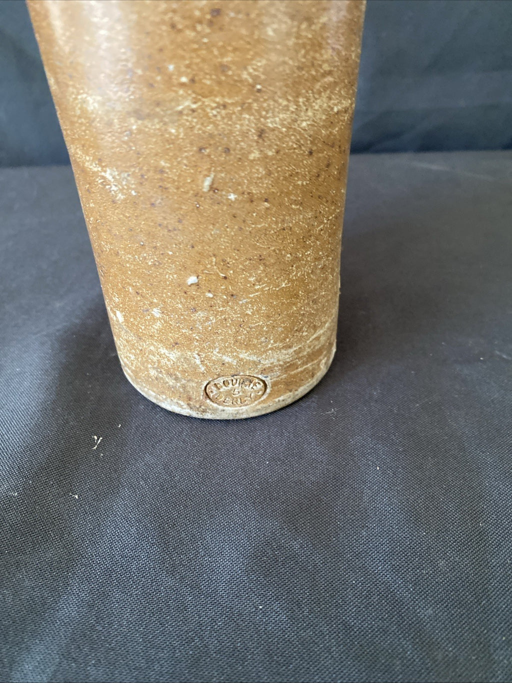 Salt Glaze Stoneware Ginger Beer Bottle Bourne Denby May Davis & Co -(1009)
