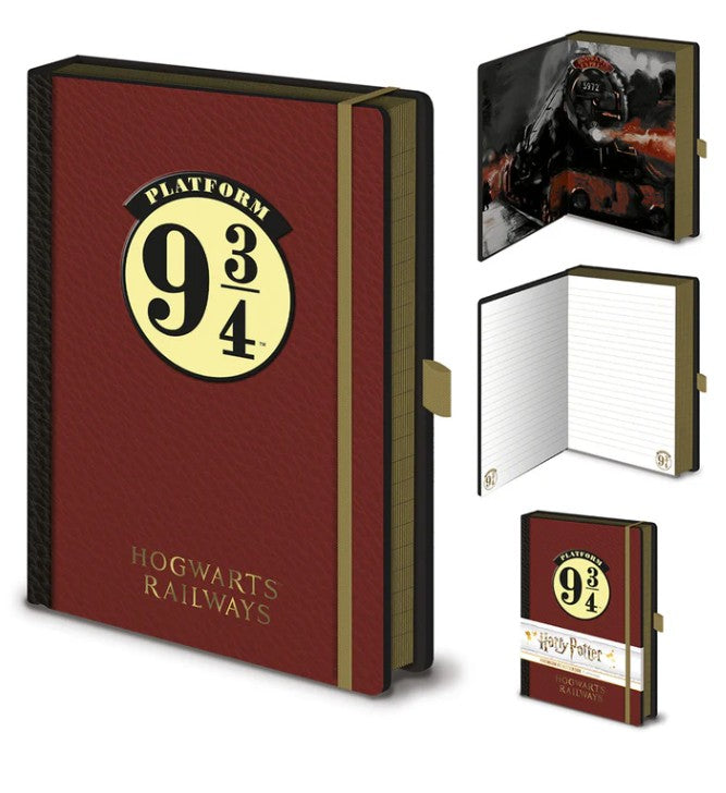 Harry Potter Platform 9 3/4 Premium A5 Notebook