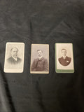 Victorian Carte De Vista CDV's x 3 Features Gentlemen Portraits, Thame - (5447)