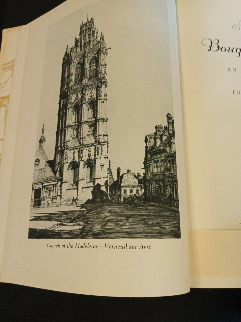 Bouquet De France 1st Ed  2nd press Samuel Chamberlain Gourmet - 1953 Book (7873
