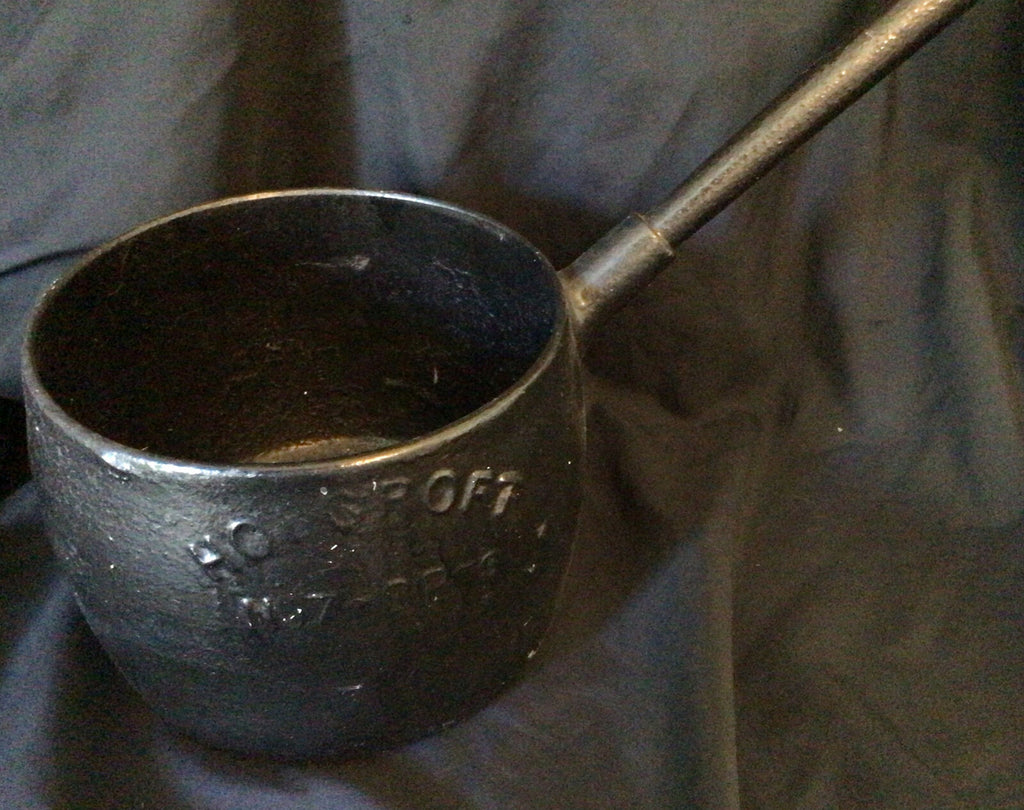 HOLCROFT No7 8 Pints Gypsy Very heavy cast iron pan - (8604)