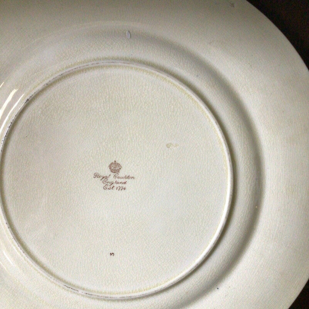 Royal Cauldon Bristol Ironstone Cream Cake Plate 29cm - (9777)