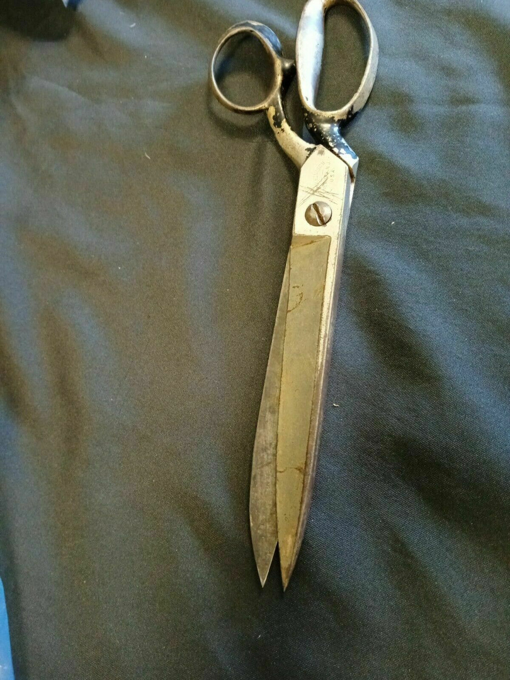 Antique Tailors Shears Scissors  R. Heinisch Newark N.J USA 1835  - (7927)