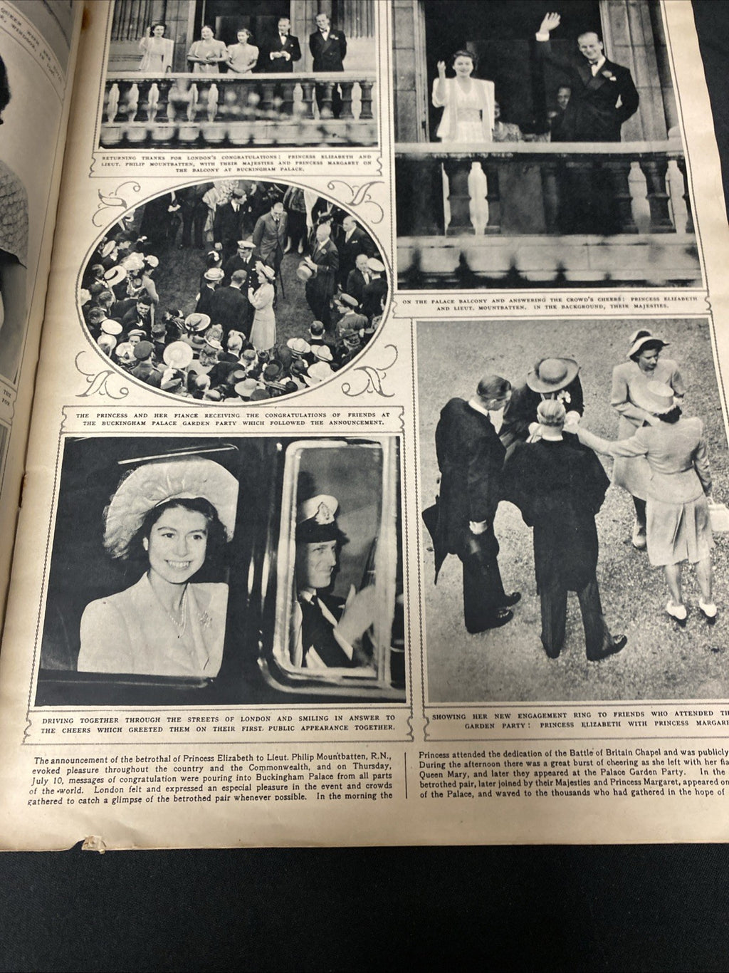 The Illustrated London News Royal Betrothal Edition 1947 - (1676)