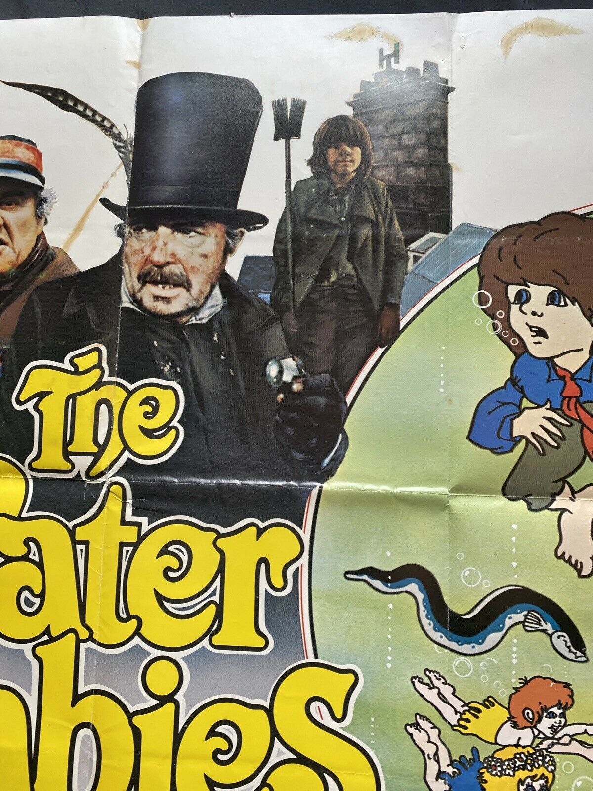 ORIGINAL UK QUAD POSTER - Waterbabies - 1978 - 30" x 40" - (6579)