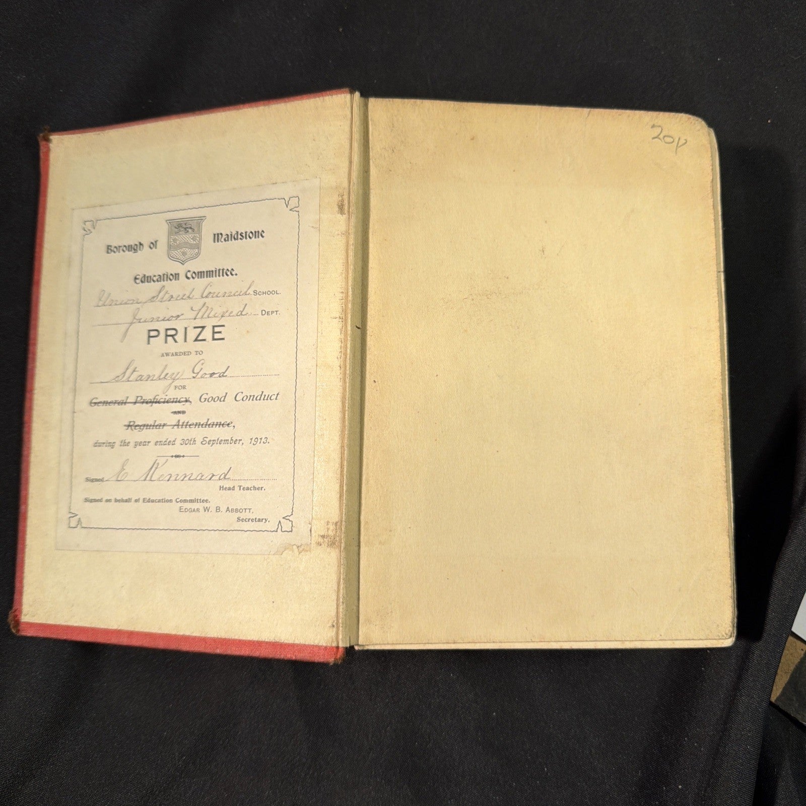 Antique Book 1914, Dick Cheveley Adventures by W.H.G. Kingston - (1976)