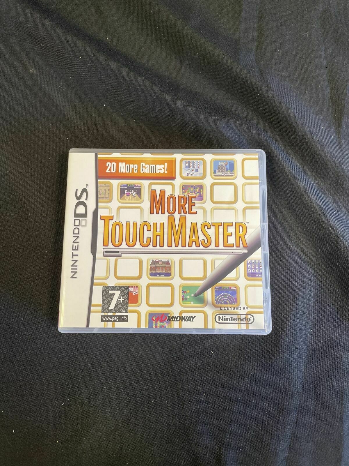 Nintendo DS Game Mint box and Manual More Touchmaster 20 Games - (8237)