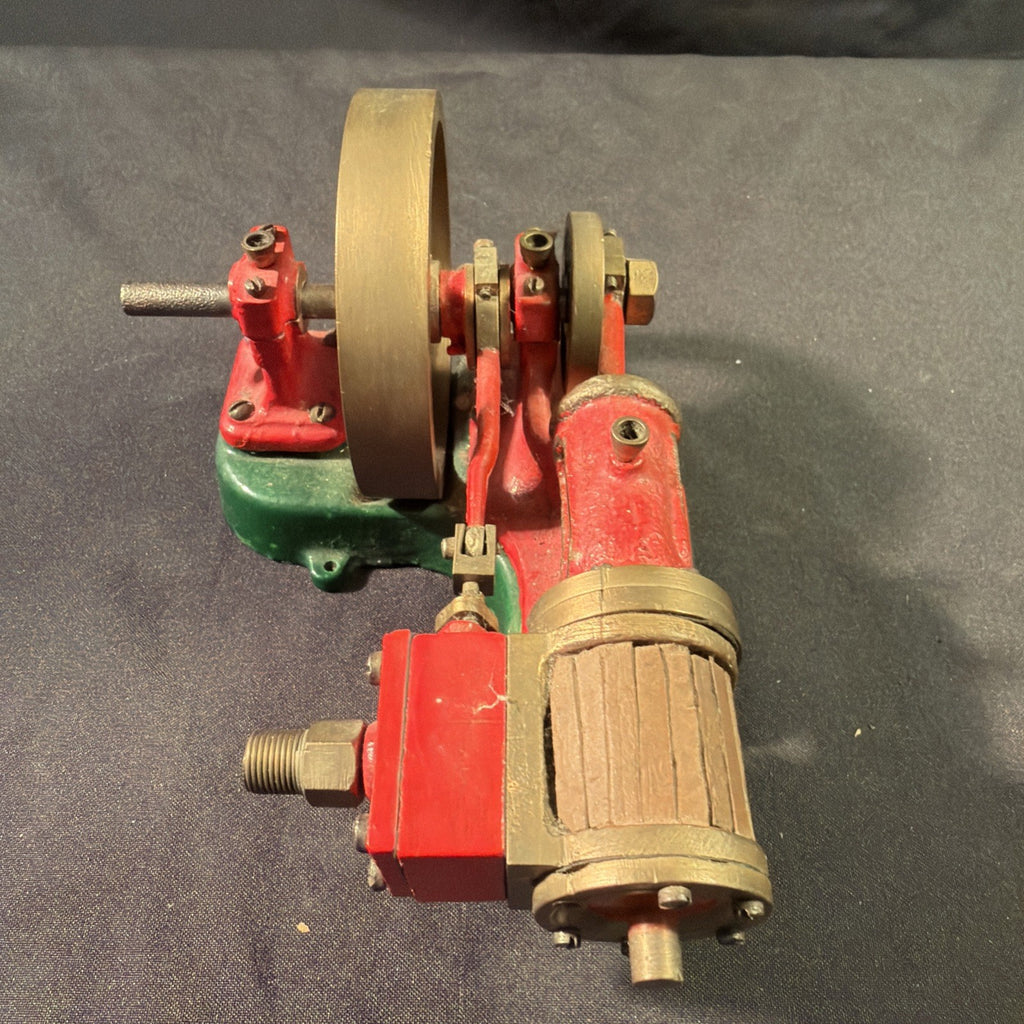 Antique Miniature Horizontal Live Steam Engine - Stuart Models? - (2035)