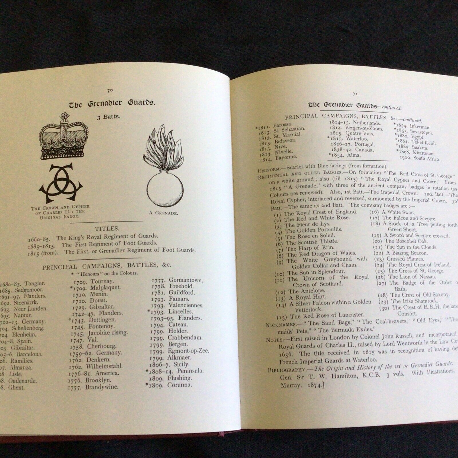 J.S. Farmer The Regimental Records if The British Army 1660-1901 book - (9732)