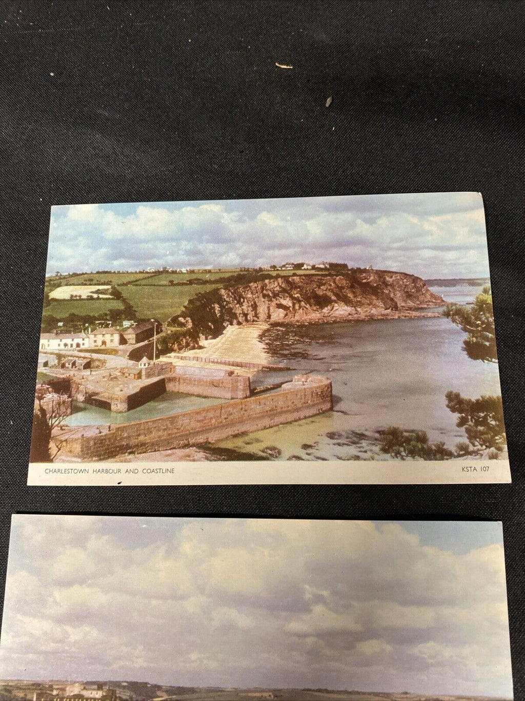 1960's postcards of Cornwall, Charlestown, Carlyon, Duporth St Austell - (5503)