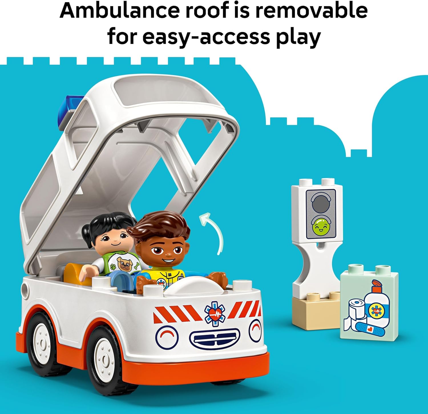 LEGO DUPLO - Town: Ambulance & Driver - 10447