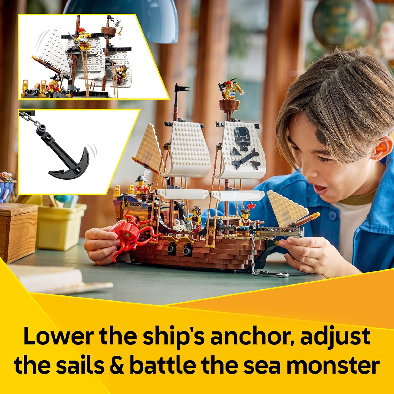 LEGO Creator 3 in 1 - Iconic Pirate Ship - 31387