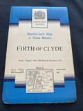 Firth of Clyde Ordnance Survey Quarter Inch Map Published 1962 #6 (1310)