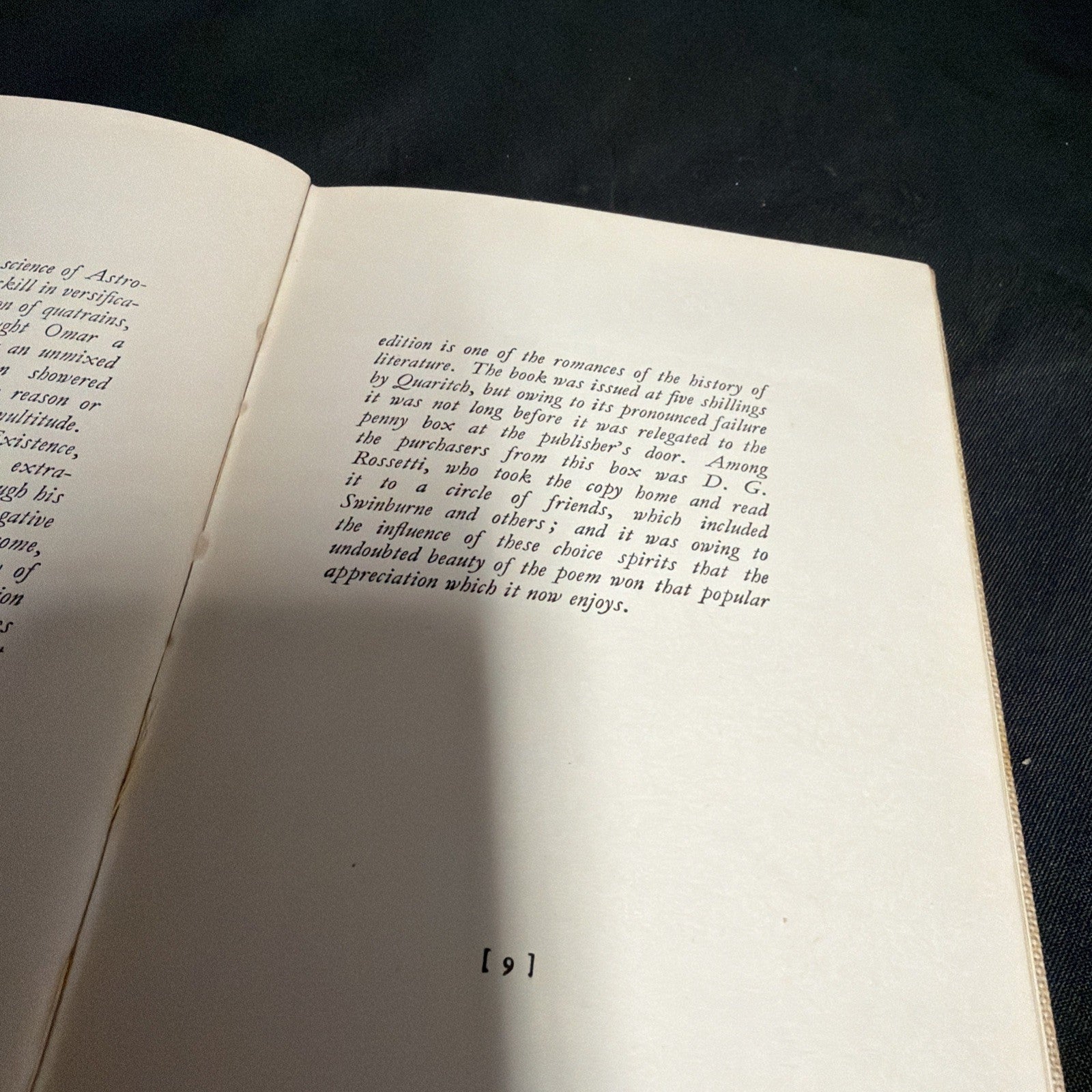 Book - THE RUBAIYAT OF OMAR KHAYYAM, Edward Fitzgerald - Poetry - (1908)