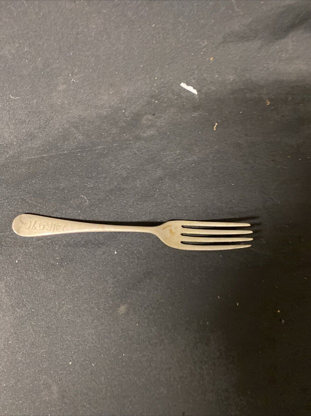 Military Service Issued Fork 1942 with Servicemans number etched on front (5863)