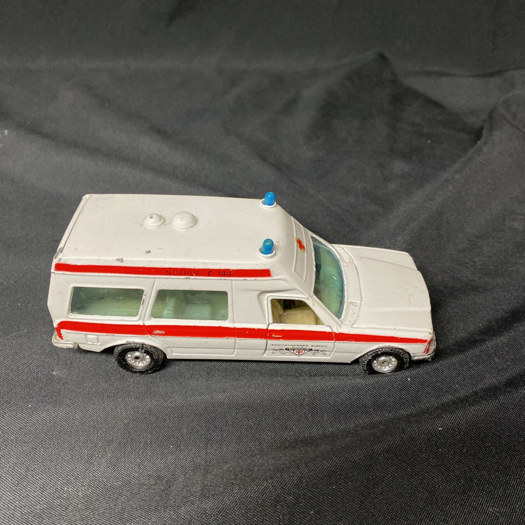 Husky Ambulance & Corgi Bonna 2500 Zurich Ambulance 80's - (1414)
