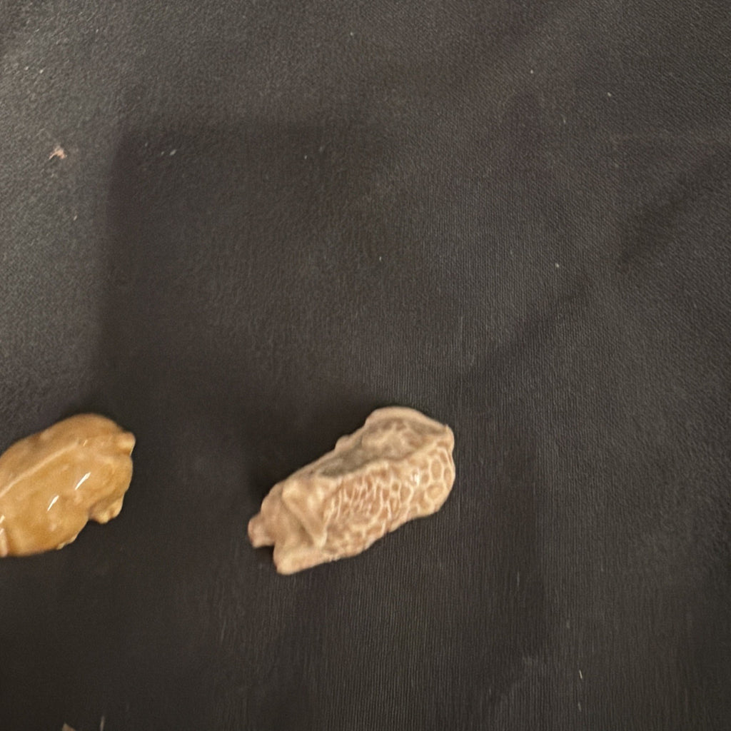 Wade Whimsies Miniature Figures x 3 Hippo, Lion, Giraffe - (1881)