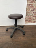 Commercial Grade Salon Beauticians Chair Stool - Vinyl Seat Gas Lift, Rotates  (2197)