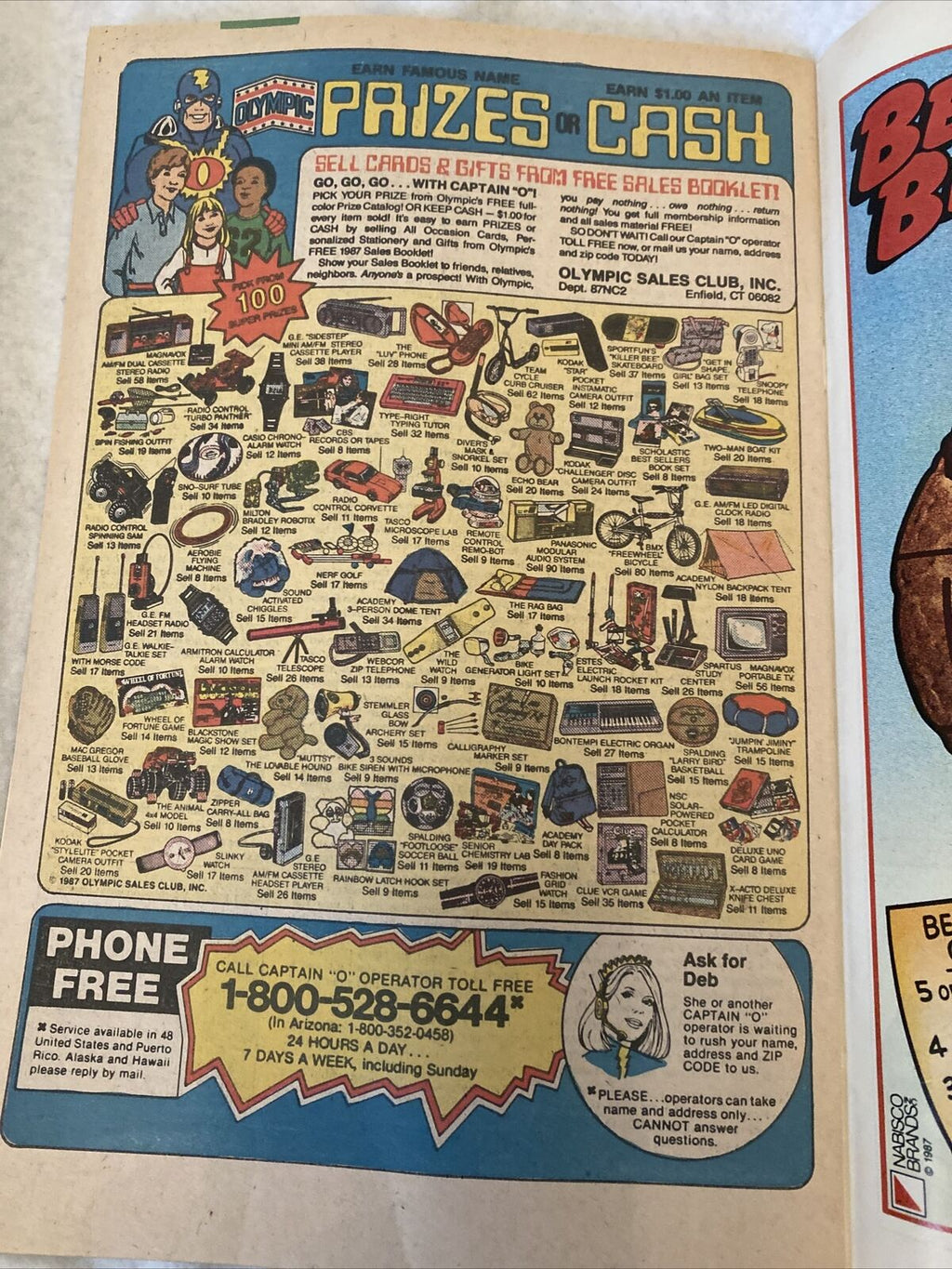 COMIC - DC Comics ACTION COMICS Superman and Hawkman - May 1987 - (8834)