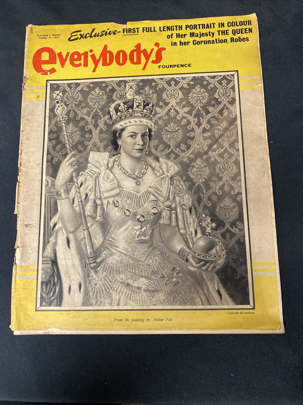 Everybody's Weekly Magazine October 31 1953 Coronation - (1683)