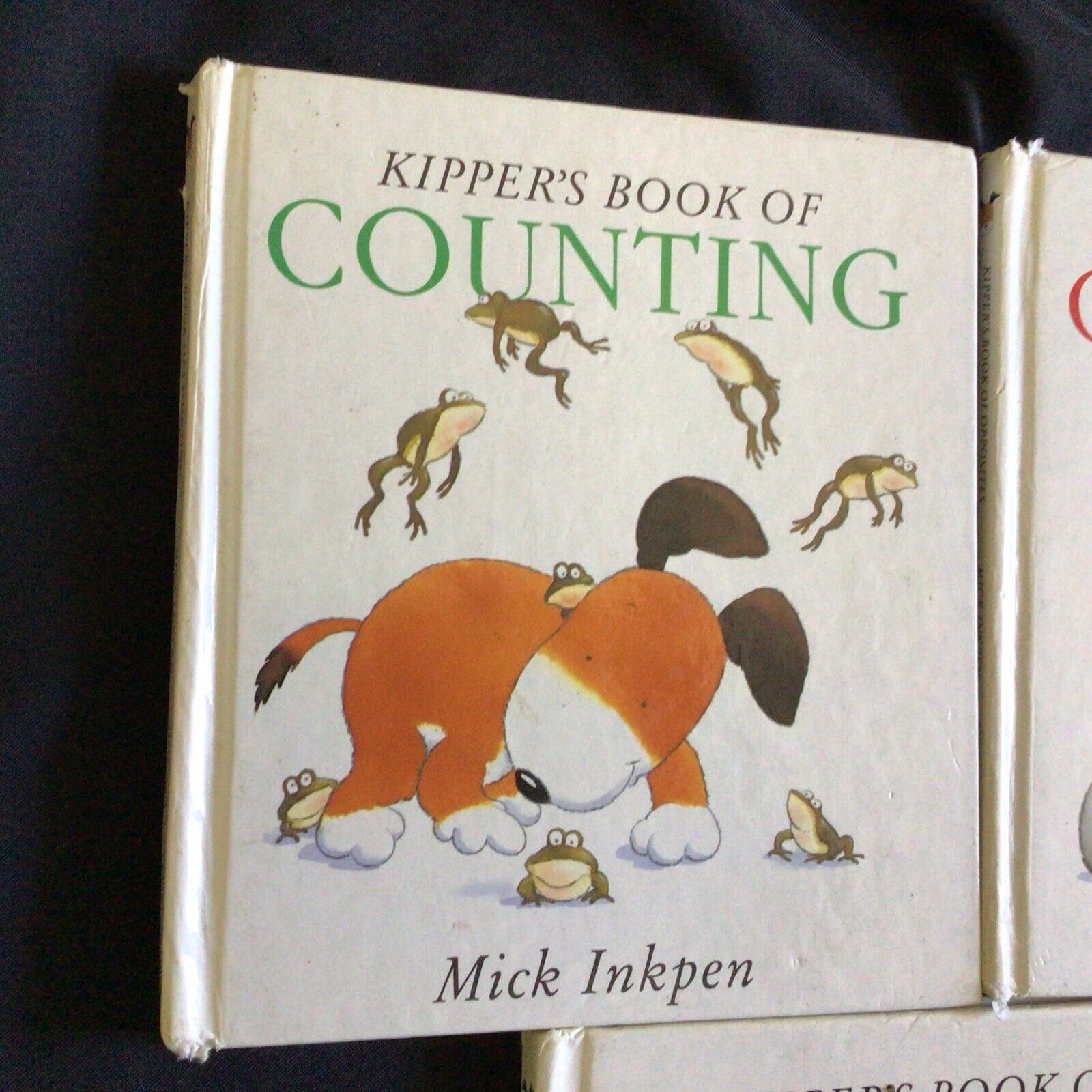 Mick Inkpen Kipper's Book of Weather / Counting & Opposites 1st Ed 1994 - (9743)