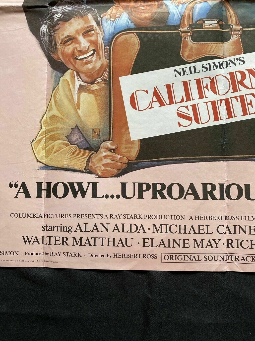 ORIGINAL UK QUAD POSTER - California Suite - 1978 - 30" x 40" - (6582)