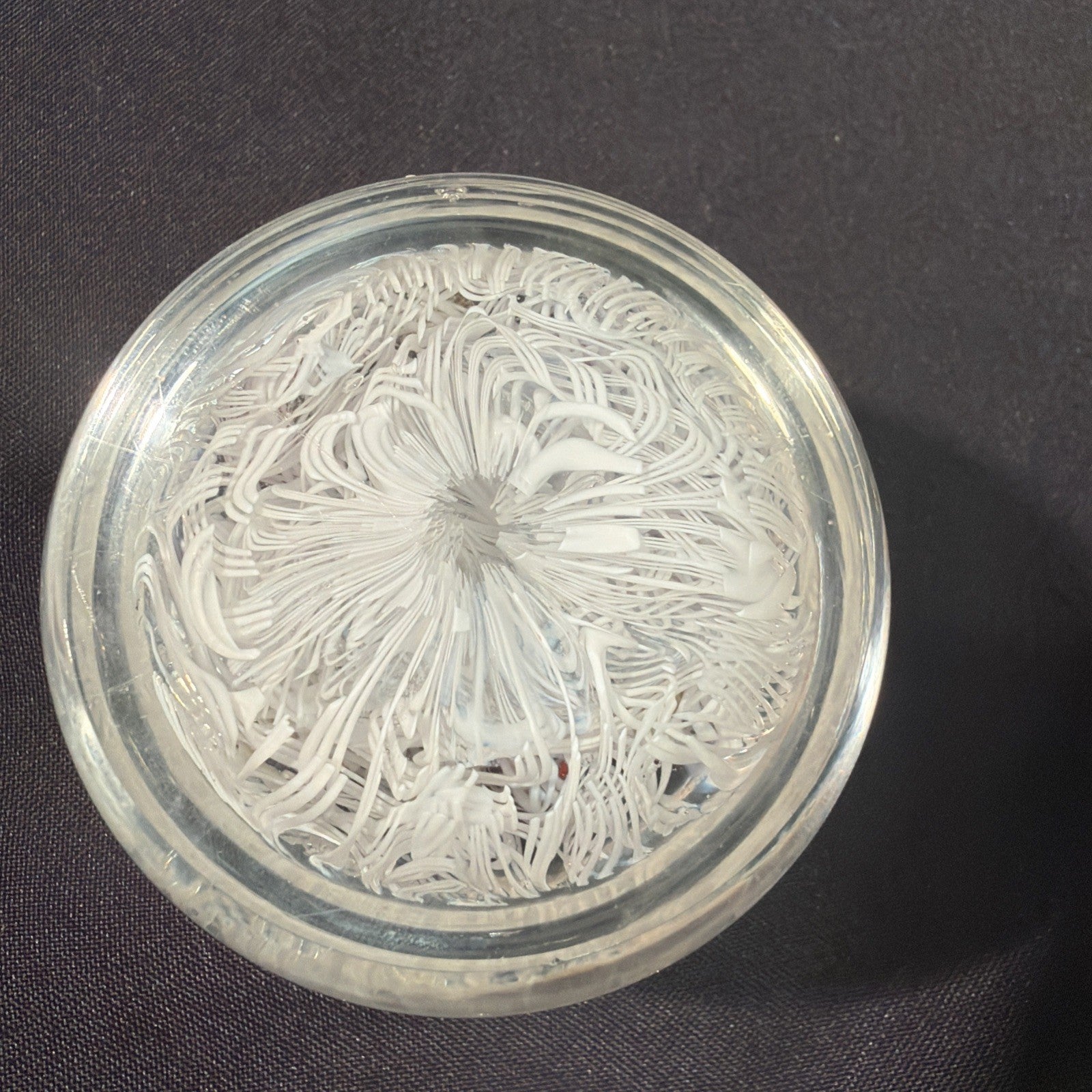Crieff Strathearn Spaced Millefiori Glass paperweight 1970's Vintage  - (2087)