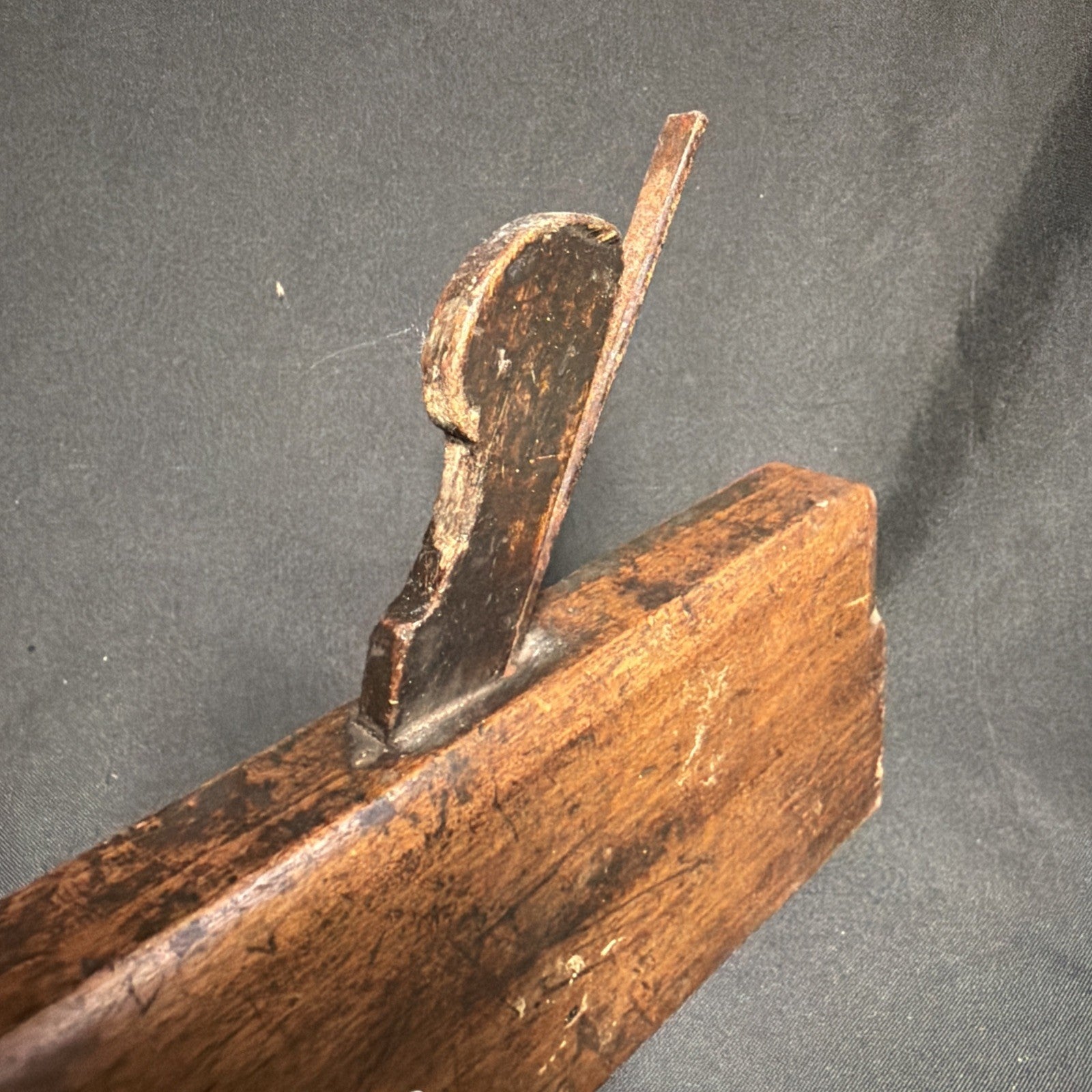 Antique British Wooden Moulding Plane 9.5" John J Harley, Liverpool - (1858)