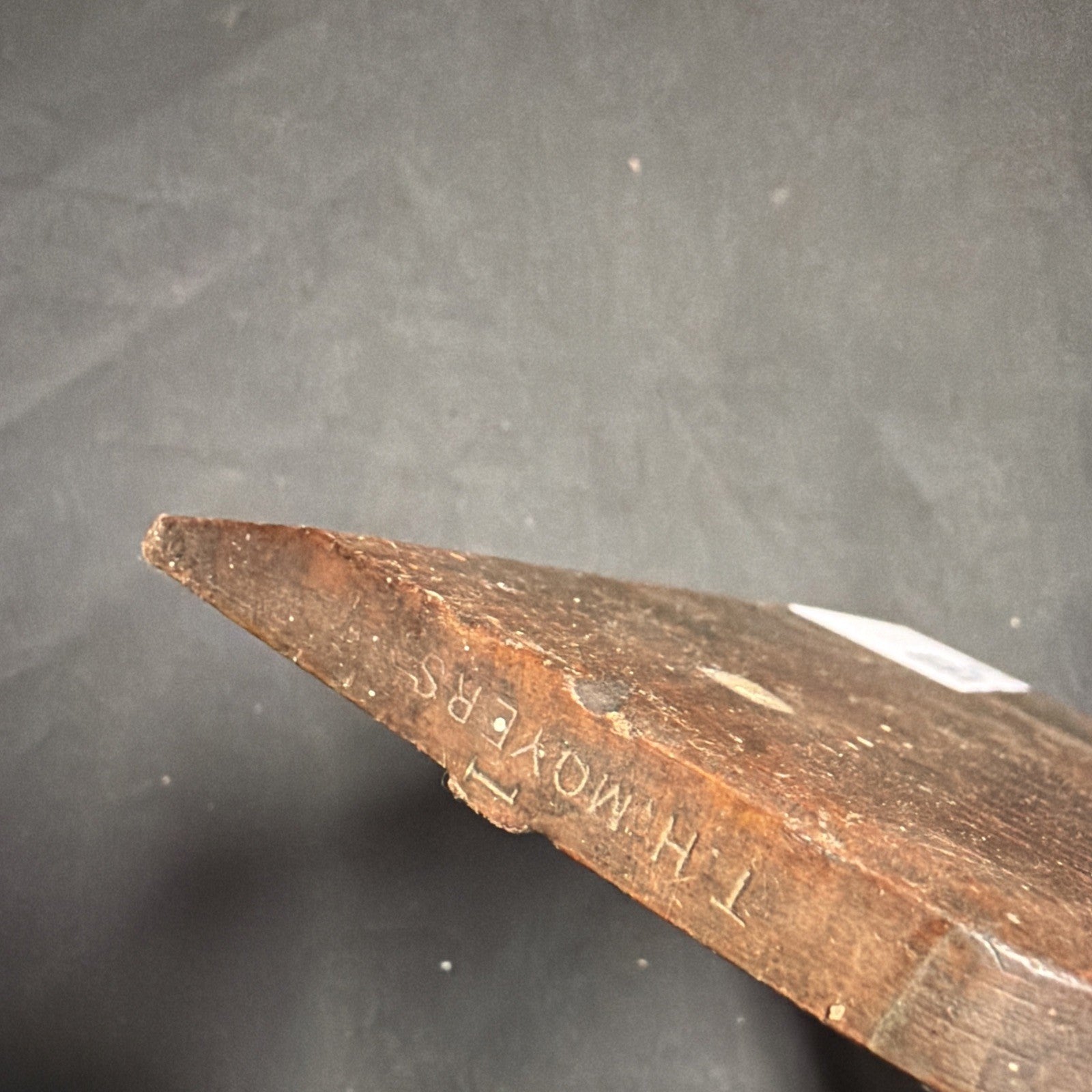 Antique British Wooden Moulding Plane 9.5" Griffiths, Norwich No 1 - (1856)