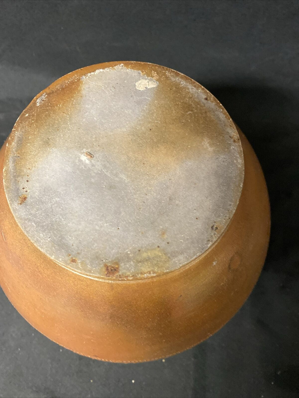 Vintage Salt Glazed Stoneware pot & lid nice condition for use or display (5034)
