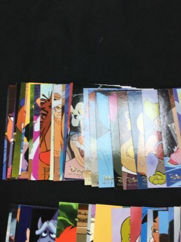 Upper Deck Disney Treasures Series 3 Trading cards Base cards x 54 cards -(6284)