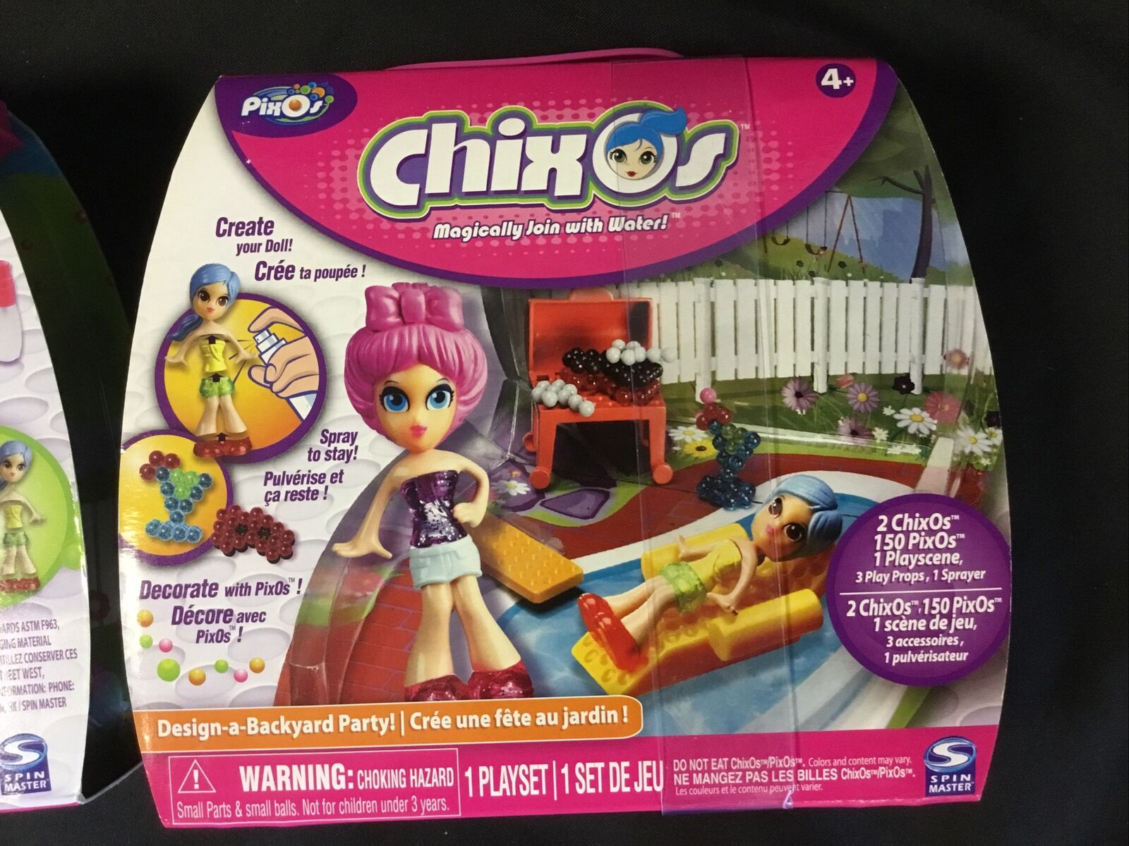 Spin Master Pixos Chixos 2 Packs Brand New Magically Join With Water - (7319)