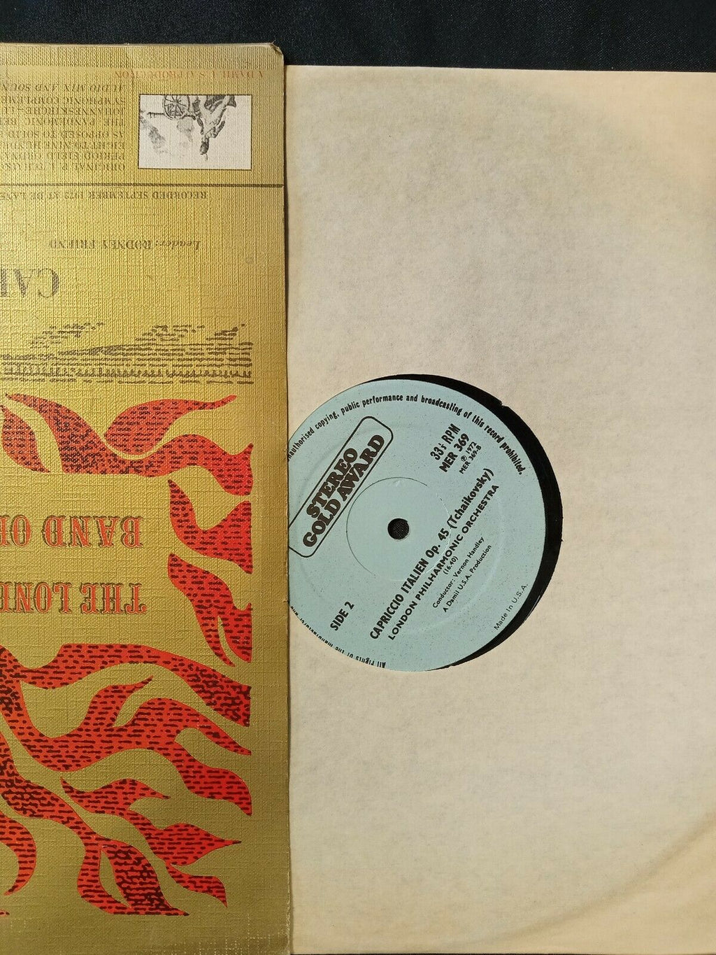 Tchaikovsky, The London Philharmonic - 1812 Overture (LP, 12" Vinyl)