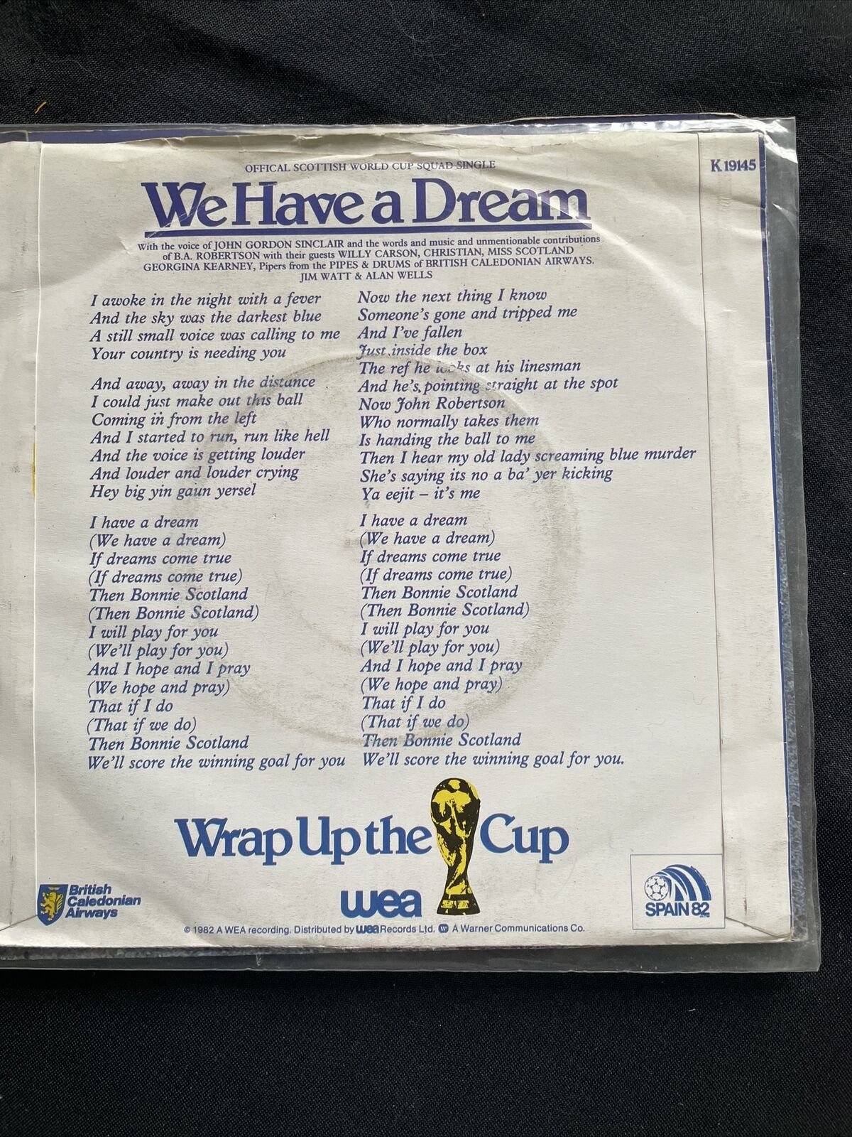 Vinyl Records 7" Singles 5x 80's Cliff Richard, 4th & Broadway, Tommy page -9399