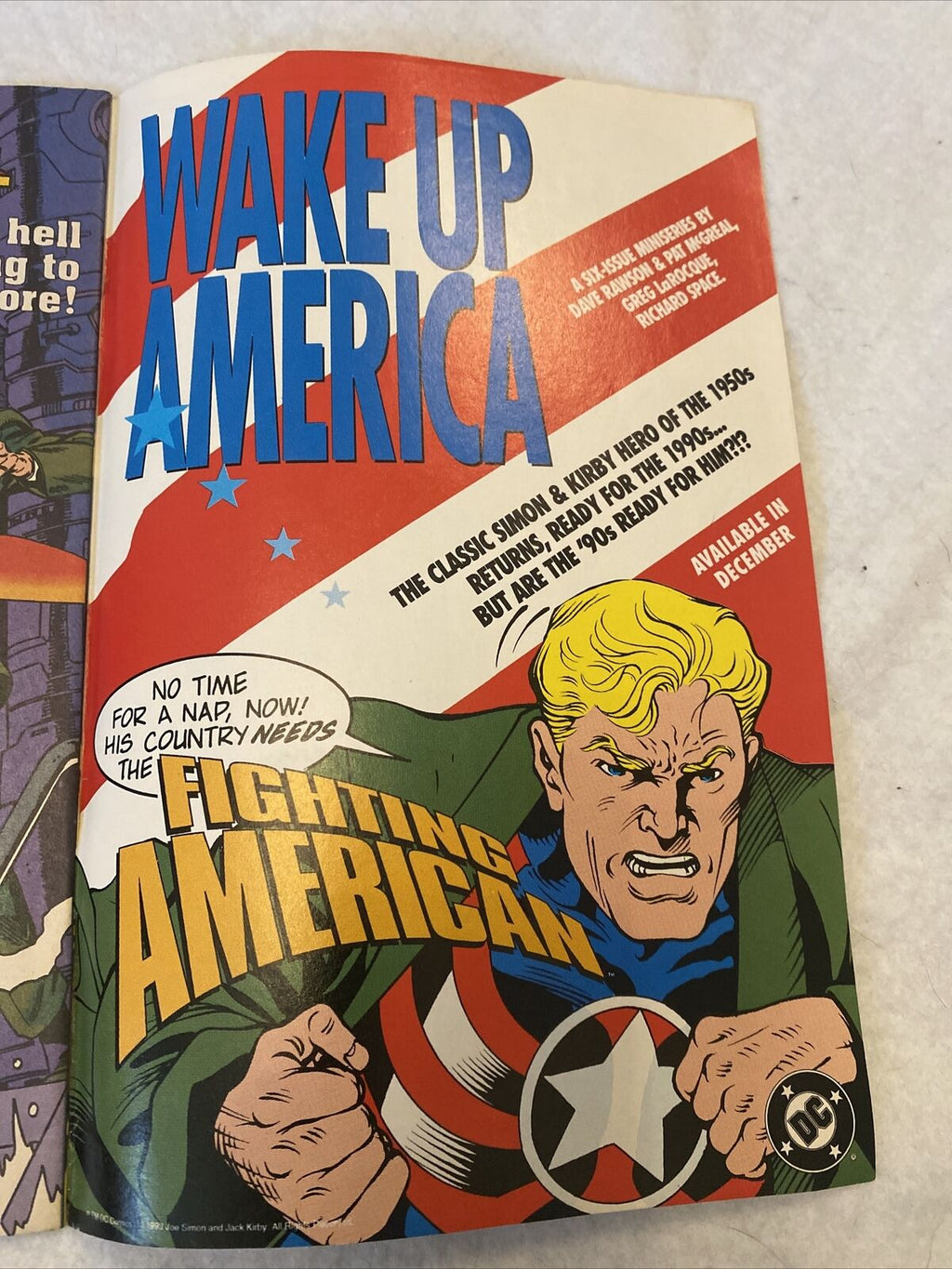 COMIC - DC Comics HAWKMAN War Cry - Feb 1994  - Wonder Woman - (8826)