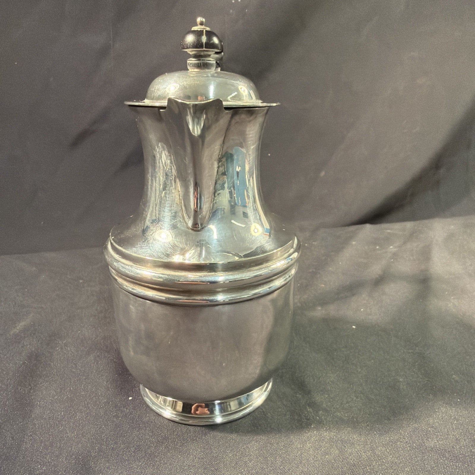 Finnigans of Manchester 1913 Silver Plate Heavy Coffee Teapot in excellent cond - (2058)