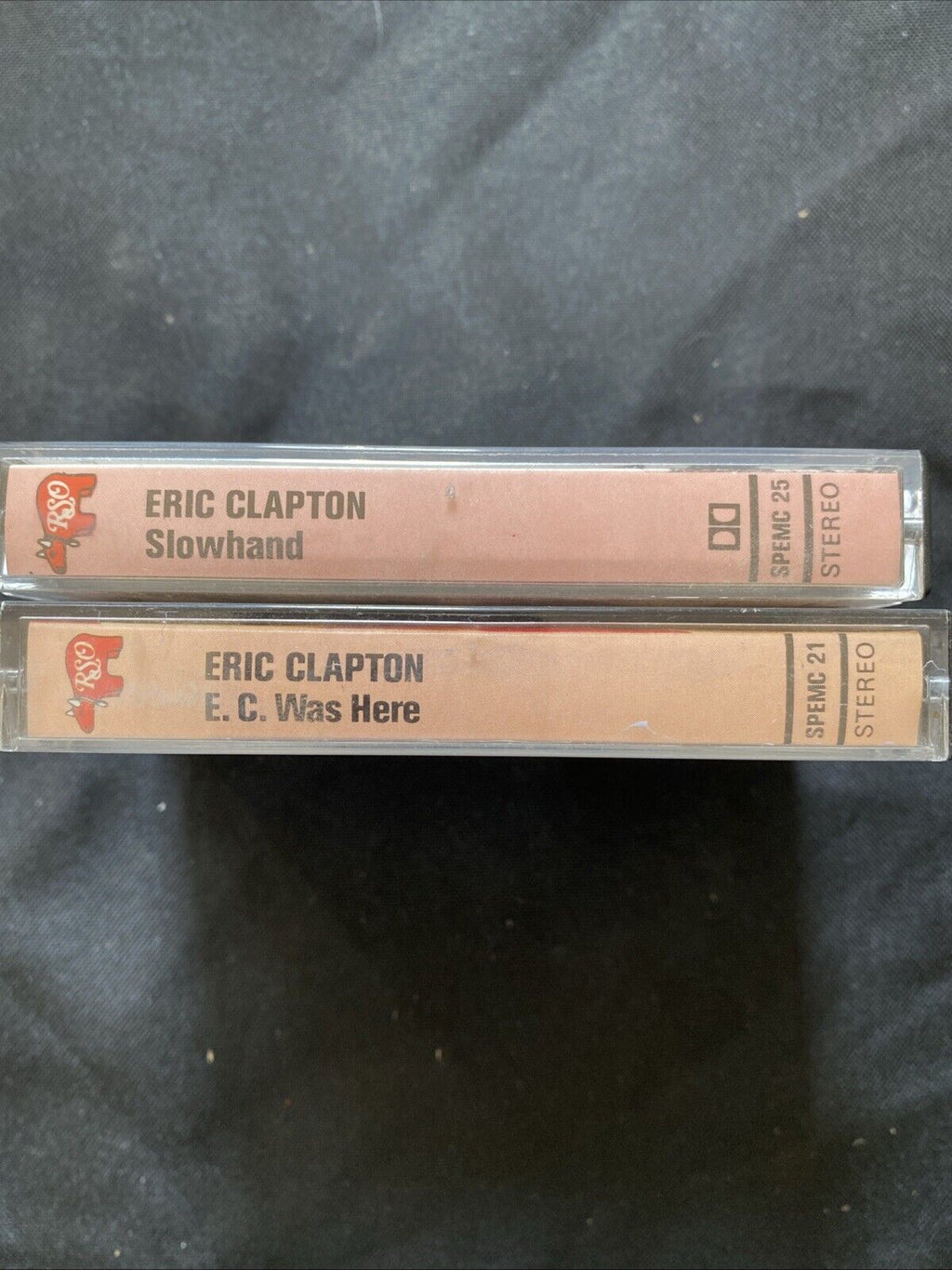 Eric Clapton Cassette Tapes E.C. Was Here & Slowhand -(5902)
